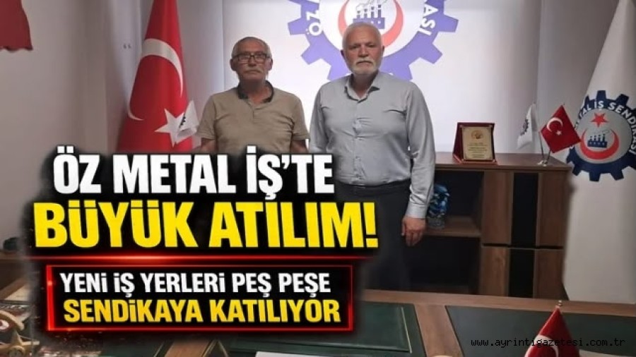Öz Metal İş Gölcük'te Örgütlenme Çalışmalarını Sürdürüyor