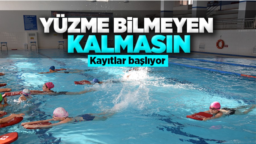 Kırıkkale'de Yüzme Bilmeyen Kalmasın Projesi Kayıtları