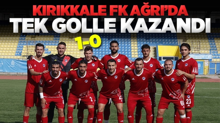 Kırıkkale FK Ağrı Deplasmanından Üç Puanla Döndü