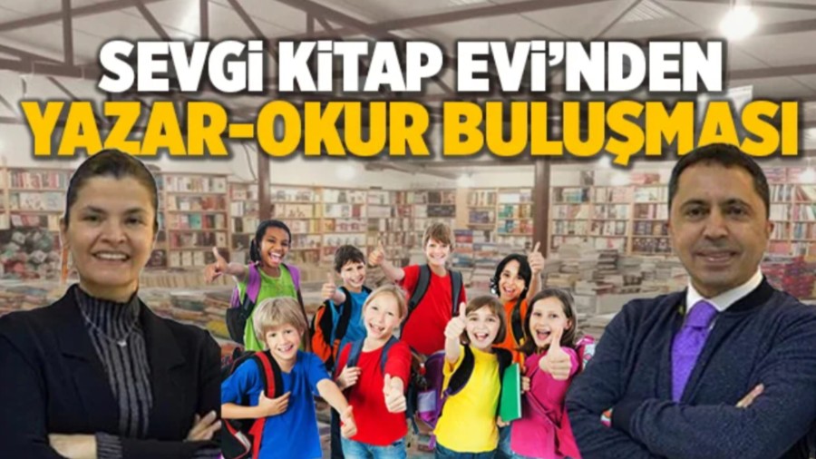 Kırıkkale'de Sevgi Kitap Evi'nden Yazar-Okur Buluşması