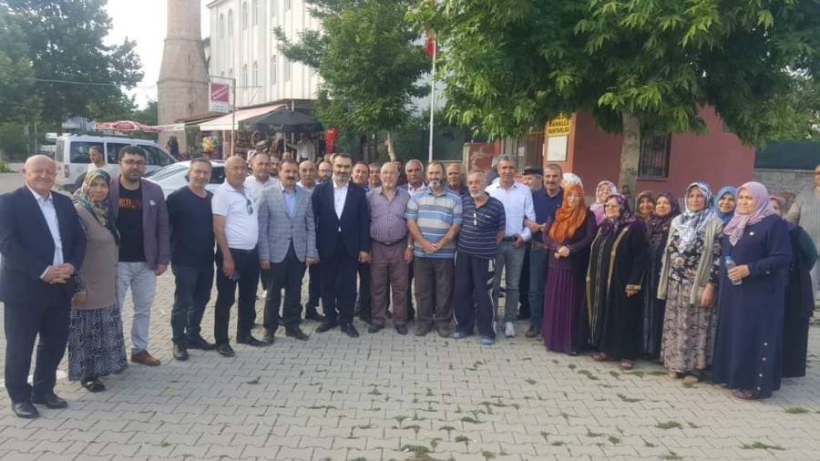 AK Parti İl Başkanı Kaplan Kimeski Sakinleriyle Buluştu