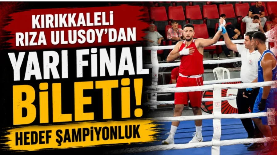 Rıza Ulusoy Rize'deki Şampiyonada Yarı Finalde