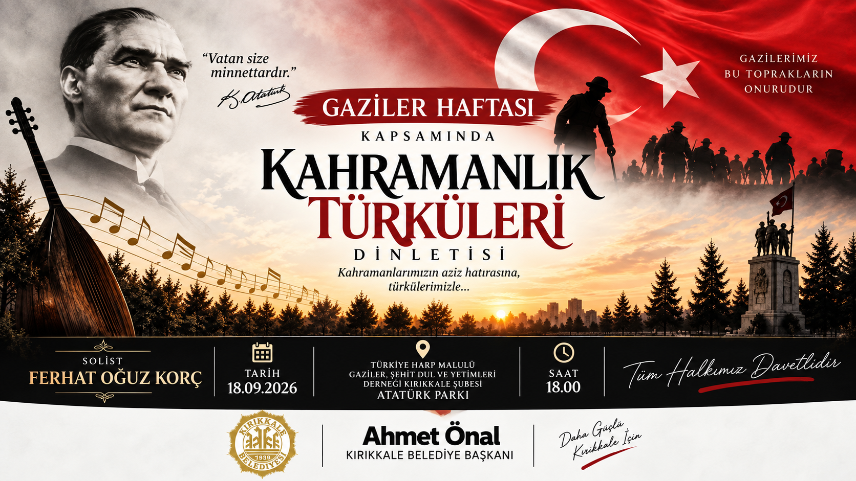 Kahramanlık Türkileri Dinletisi