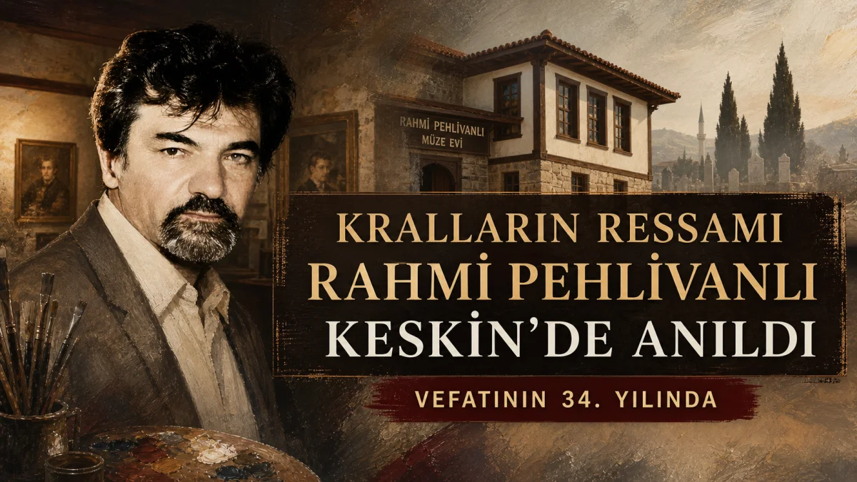 Kralların Ressamı Rahmi Pehlivanlı Keskin’de anıldı