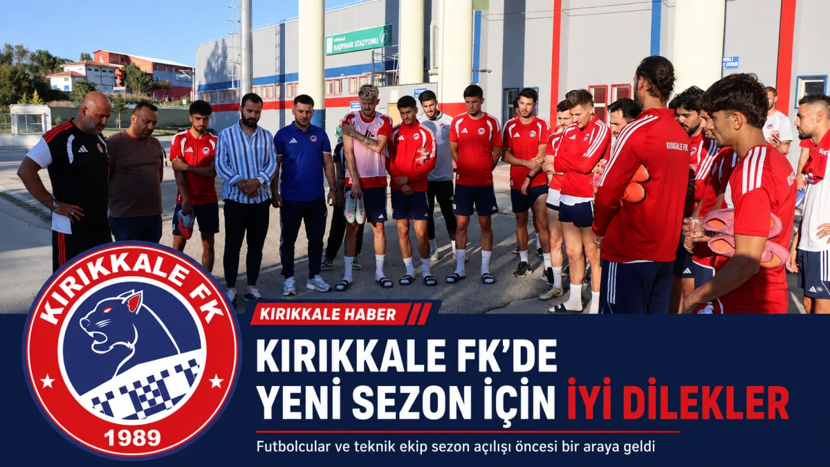 Kırıkkale FK’de sezon öncesi kurban kesildi: Sağlık ve başarı dileği