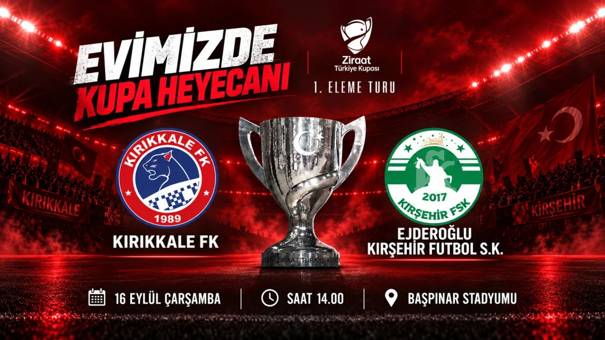 Kırıkkale FK’nın Kupadaki Rakibi Ejderoğlu Kırşehir