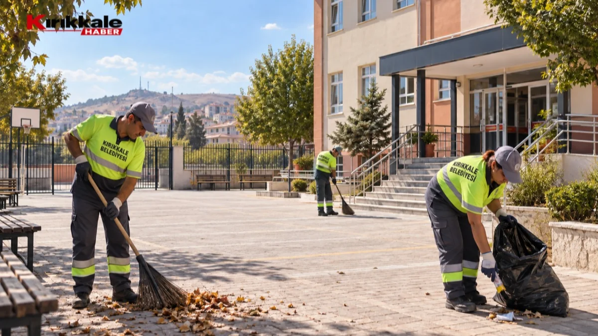 Kırıkkale Belediyesi Okulları Yeni Eğitim Dönemine Hazırlıyor