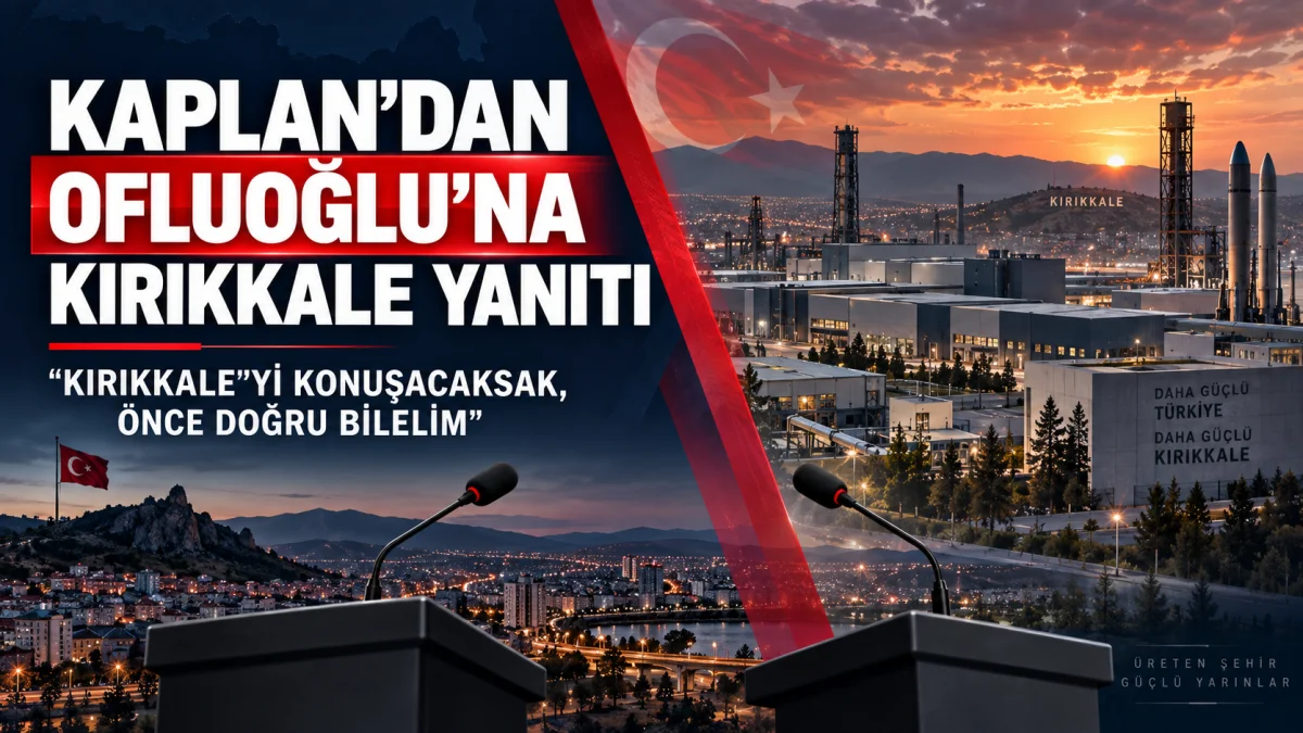 Mustafa Kaplan’dan Ofluoğlu’na Kırıkkale Yanıtı