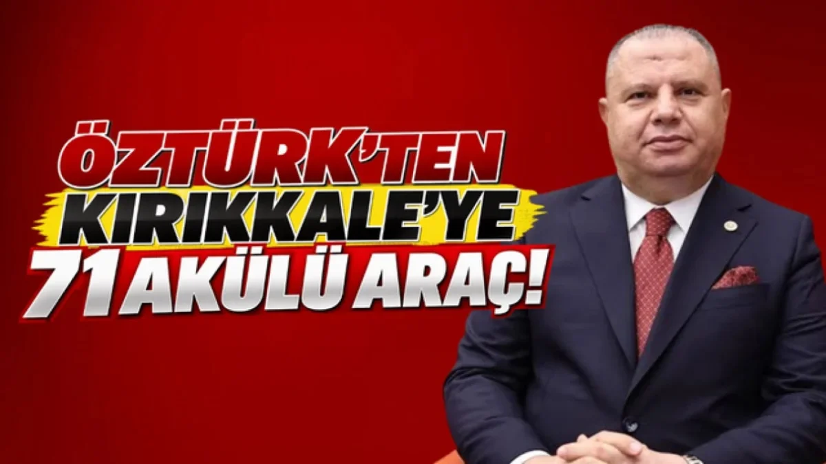 Öztürk’ün Kampanyasında Hedef Aşıldı: Kırıkkale’de 71 Akülü Araç Teslim Edildi