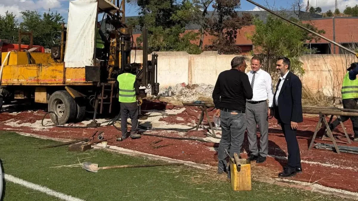 Fikret Karabudak Stadyumu’nda Zemin Etüt Çalışmaları Başladı