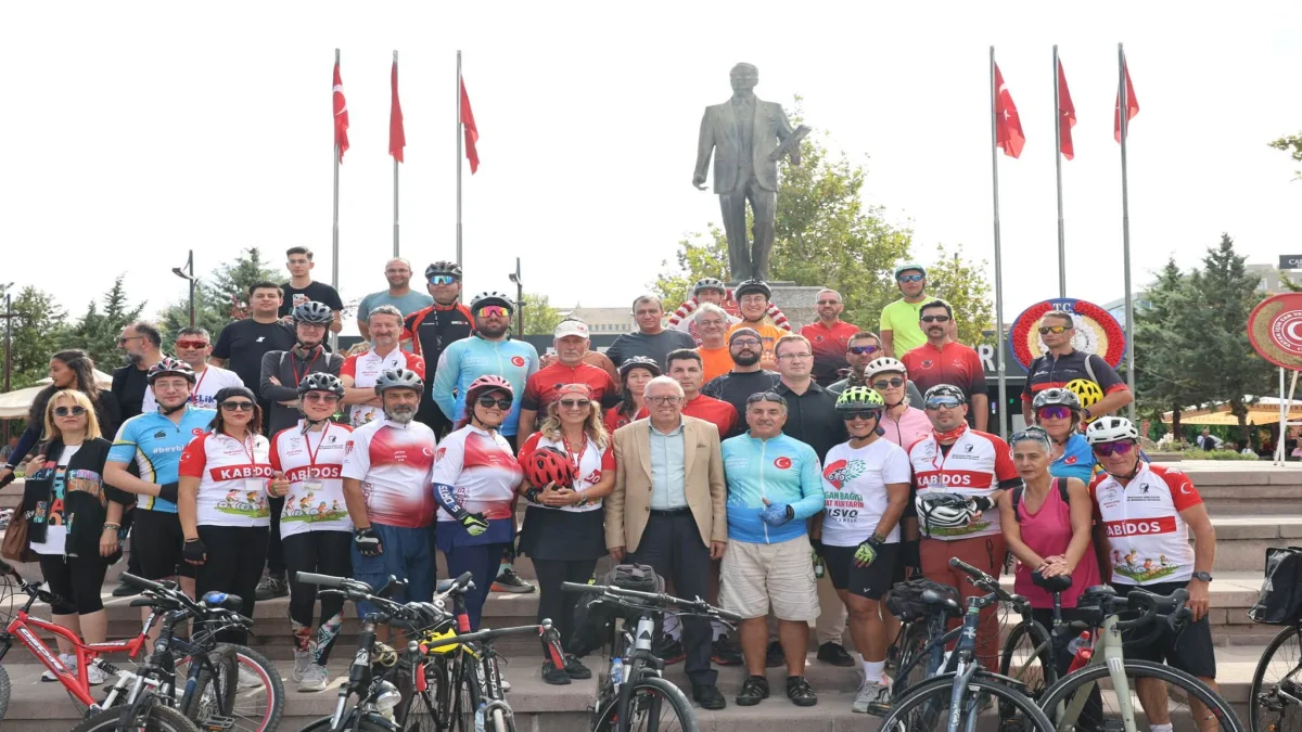 Kırıkkale’de Pedallar Dostluk İçin Çevrildi