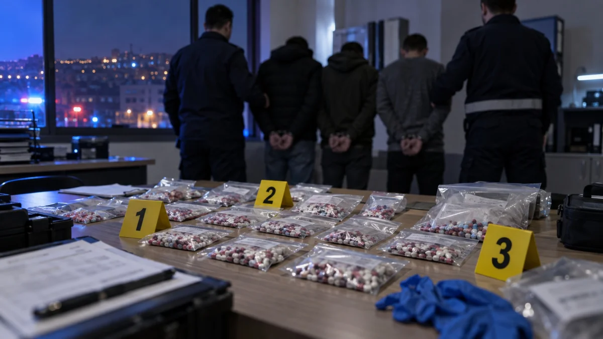 Kırıkkale’de Uyuşturucu Operasyonu: 741 Sentetik Hap Ele Geçirildi, 3 Şüpheli Tutuklandı