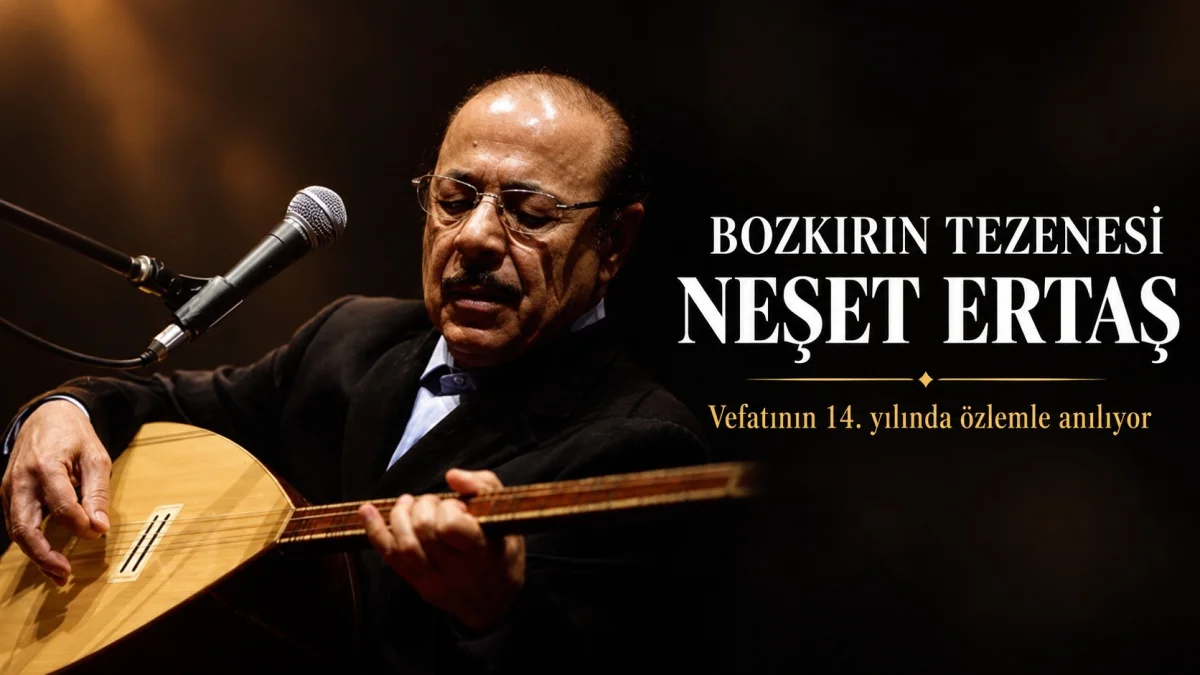Bozkırın Tezenesi Neşet Ertaş, vefatının 14. yılında anılıyor
