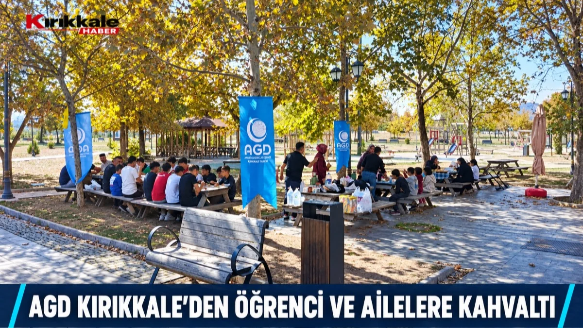 AGD Kırıkkale, öğrenciler ve aileleri Millet Bahçesi’nde buluşturdu