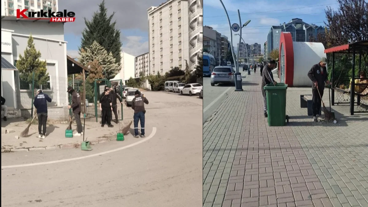 Yahşihan’da temizlik çalışmaları cadde ve sokaklardan ortak alanlara uzanıyor