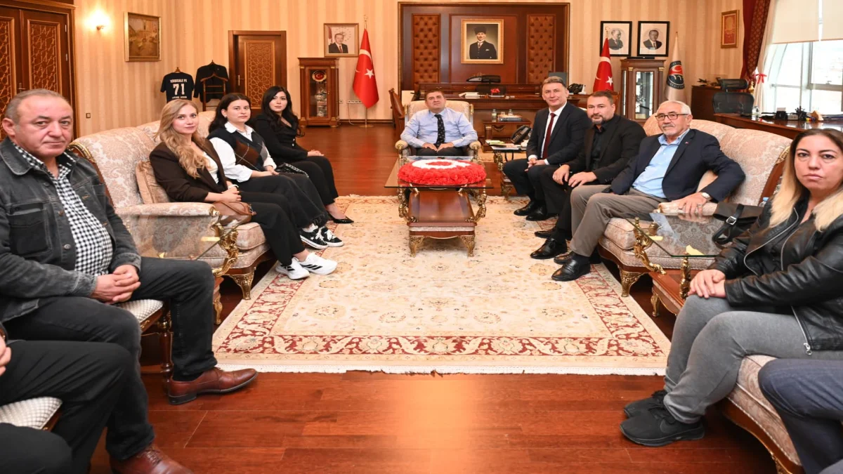CHP Kırıkkale’nin Yeni Yönetiminden Vali Sarıibrahim’e Ziyaret