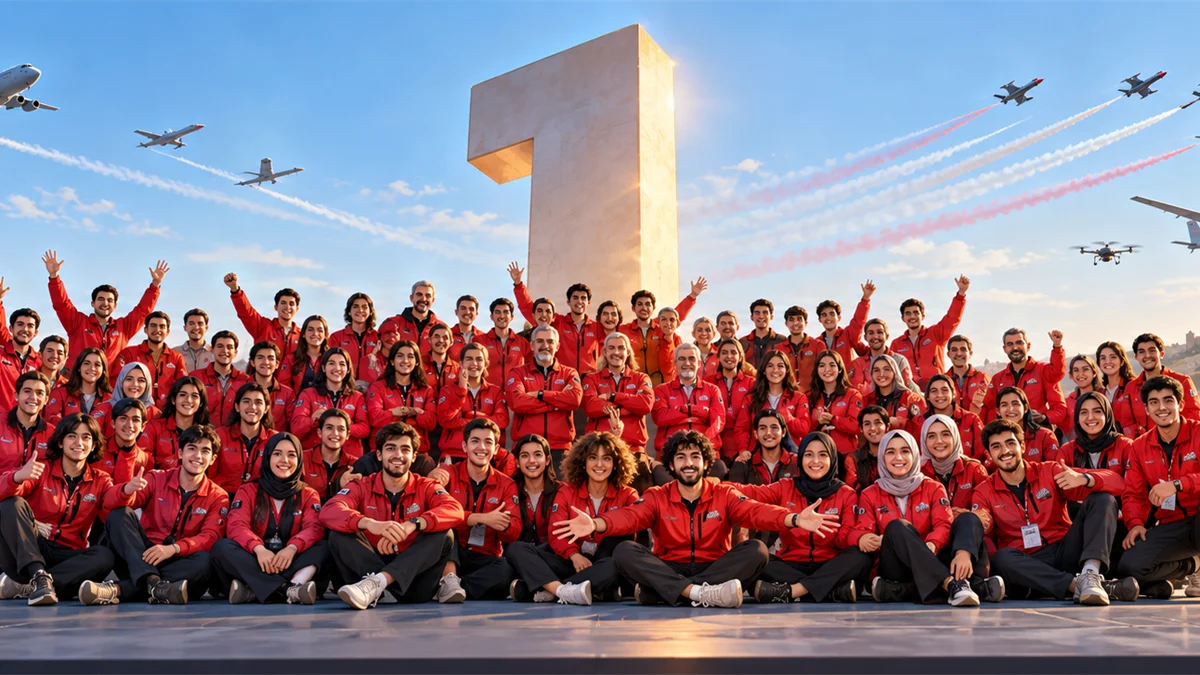 TEKNOFEST Güneydoğu’da açılışın hatırası: Aile fotoğrafı