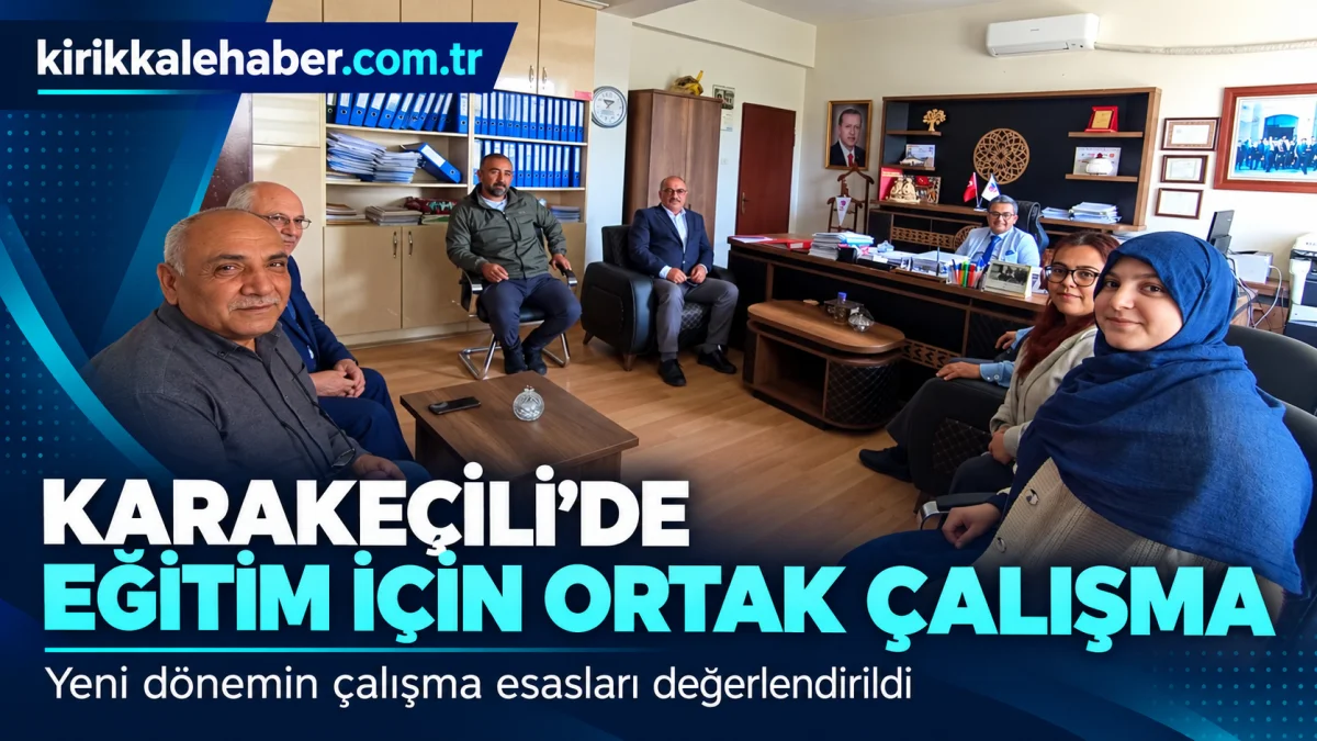 Karakeçili’de eğitim için ortak çalışma