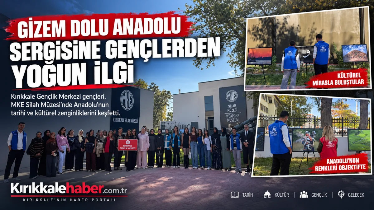 Gizem Dolu Anadolu Sergisine Gençlerden Yoğun İlgi