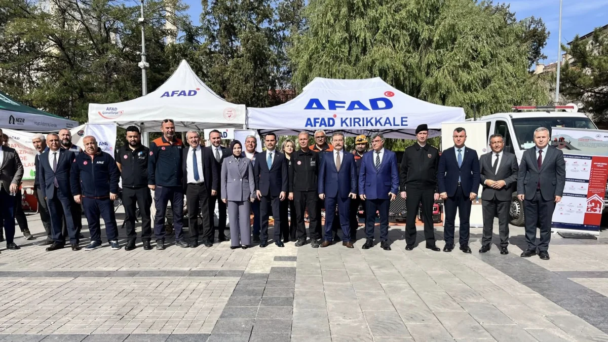 Kırıkkale’de Afetlere Hazırlık Seferberliği: Arama Kurtarma Ekipmanları Sergilendi