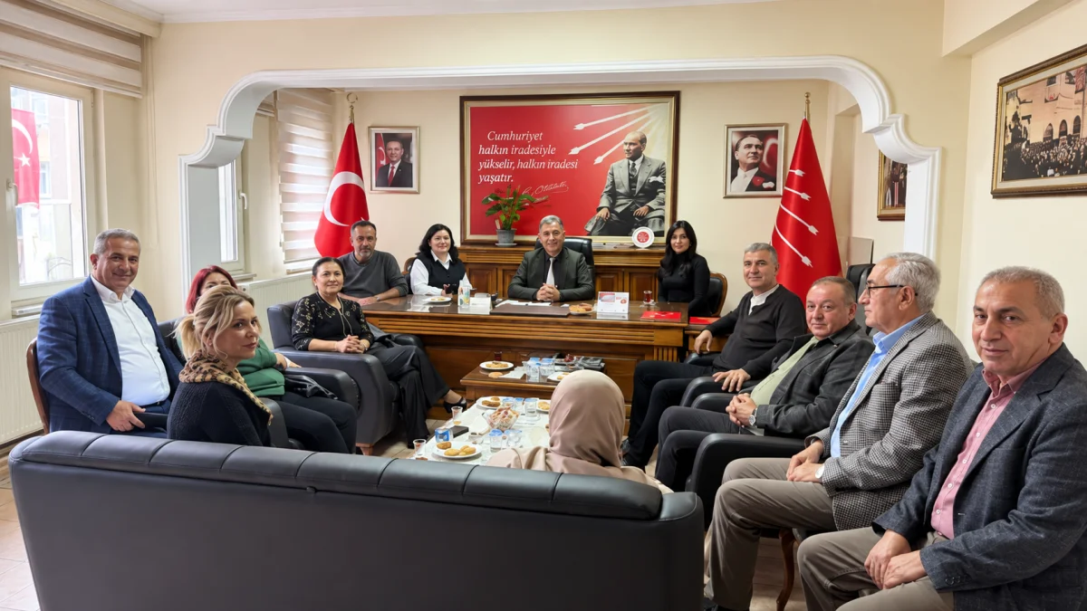 Alevi Kültür Dernekleri Kırıkkale Şubesinden CHP Kırıkkale İl Başkanlığına Ziyaret