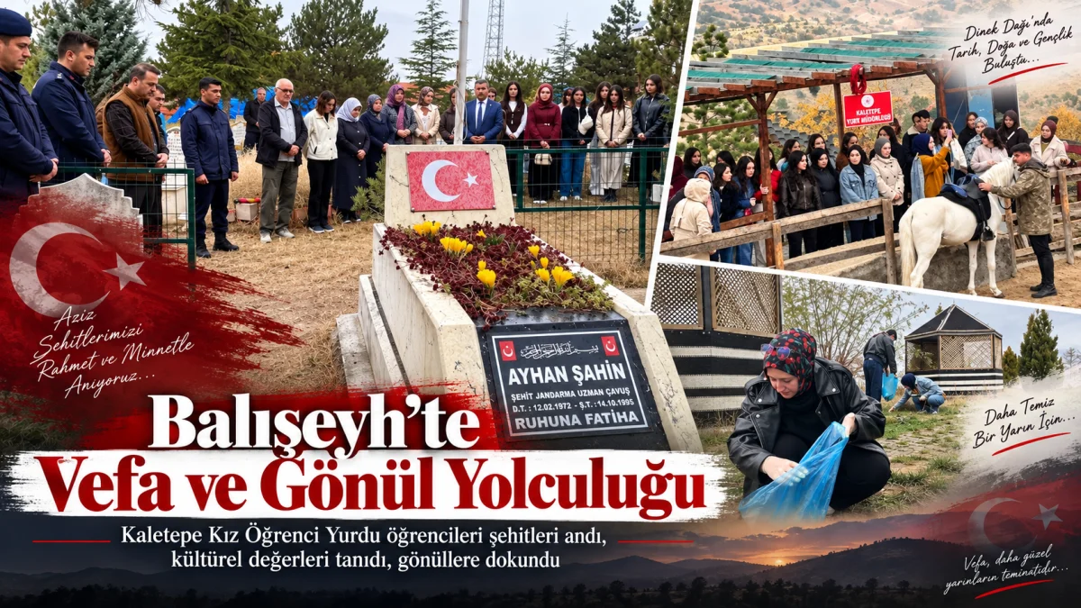 Kırıkkale’de Gençlerden Vefa ve Gönül Yolculuğu! Balışeyh’te Anlamlı Buluşma