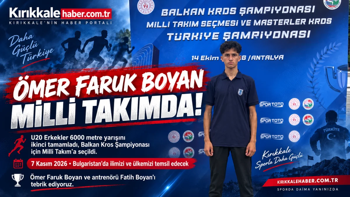 Ömer Faruk Boyan Milli Takım’da!