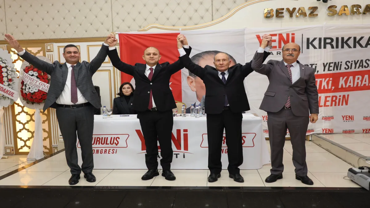 YENİ Parti Kırıkkale’de Sandıktan Onur Yüksel Bozdağ Çıktı! İl Başkanlığı Seçimi Sonuçlandı