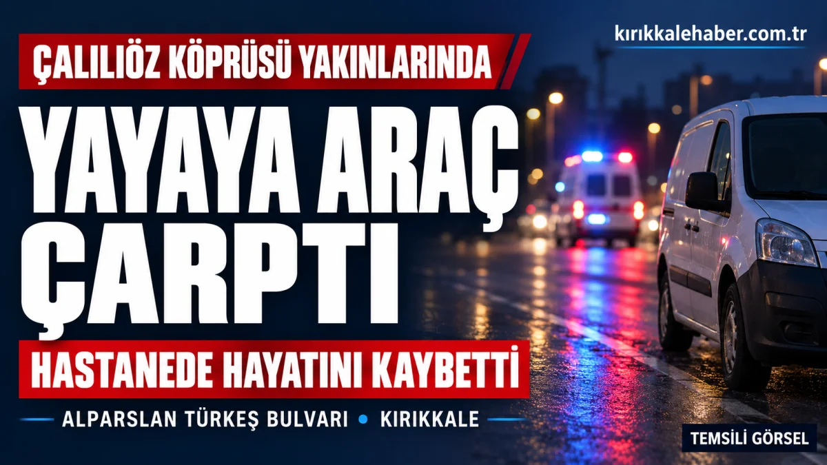 Çalılıöz Köprüsü yakınlarında yayaya araç çarptı: H.K. hayatını kaybetti